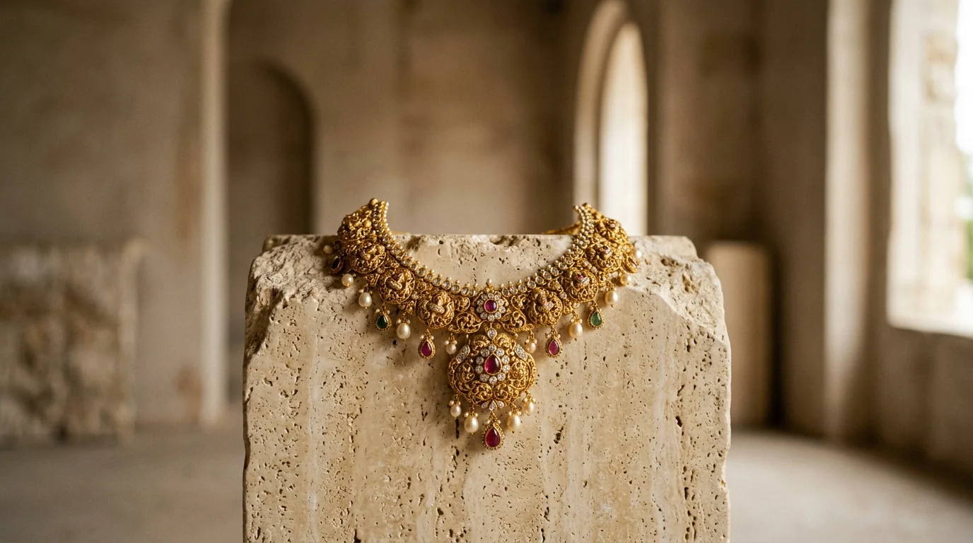 Handcrafted 22kt Gold Bridal Jewellery Collection at Datta Jewellers